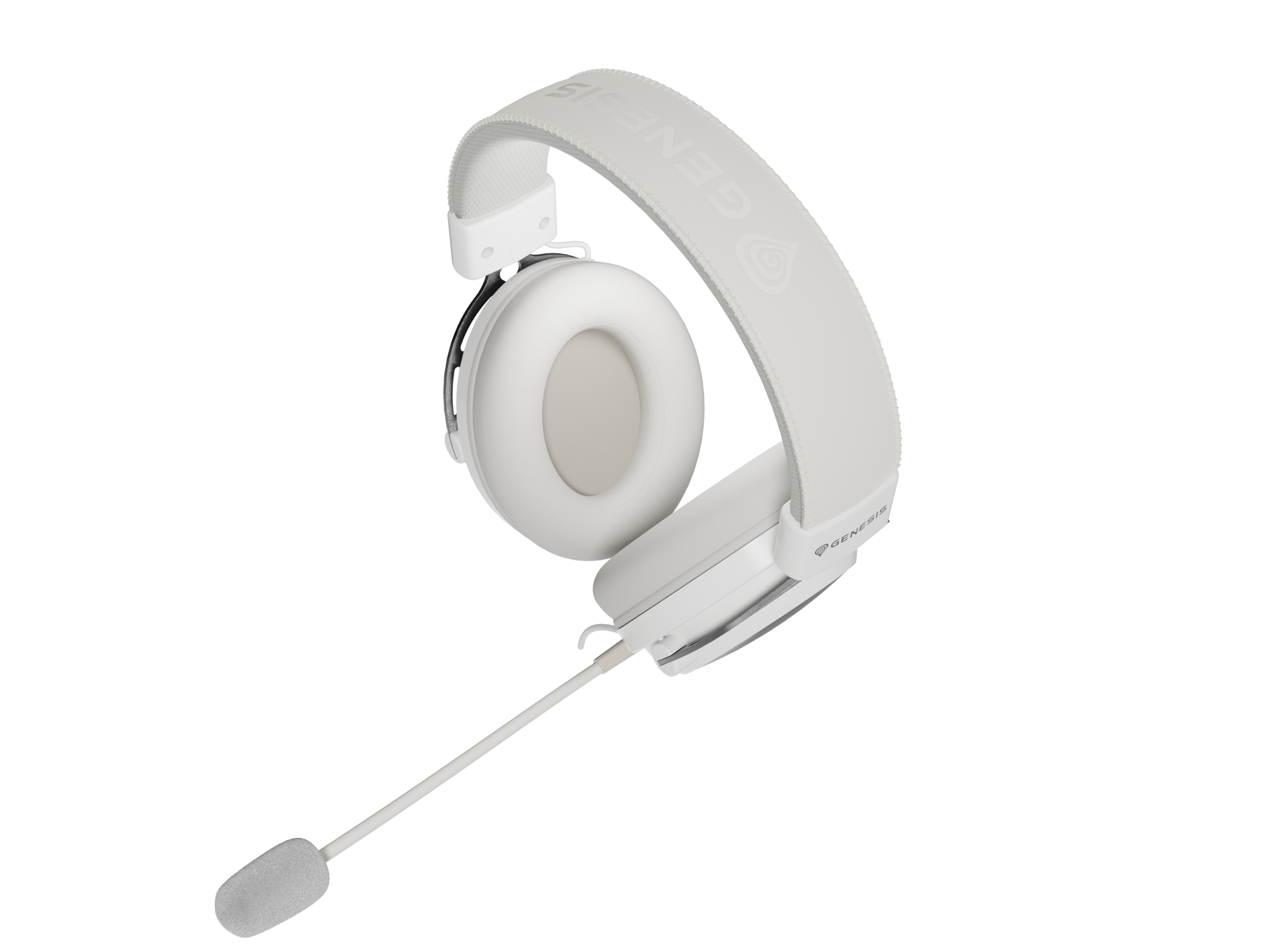 Genesis | Gaming Headset | Toron 301 | Wired | Over-Ear | Microphone | White