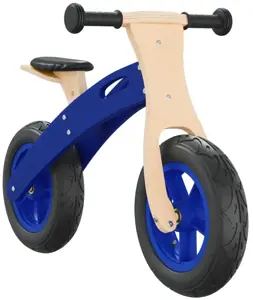Vaikiškas krosinis dviratis su pneumatinėmis padangomis, mėlynos spalvos