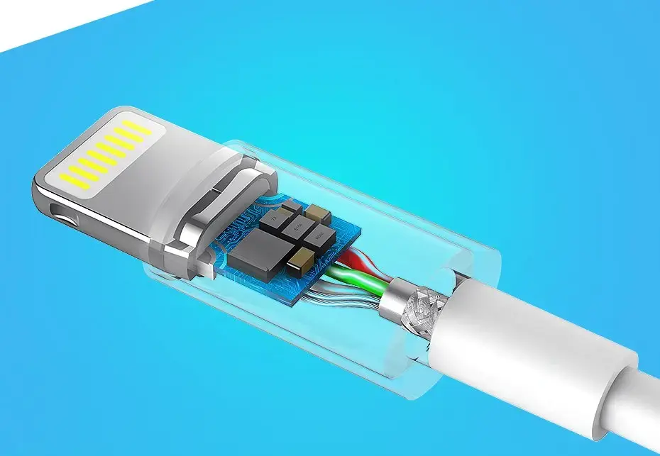 Ugreen kabelis USB 2.0 A lightning 2 m, 5V/2.4A iPhone 7 / 7plus / 6S / 6 / 6 Plus, iPhone 5s/5c/5, iPad Mini/Mini 2, iPad, 1 m, Lightning, USB A, vyriškas, vyriškas, baltas