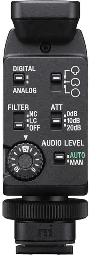 Sony ECM-B1M, juodas, plastikinis, CE, 77,3 g, 1 vnt.