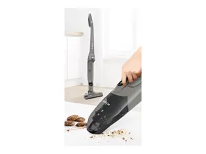 "Bosch Serie 2" BBHF214G, Be maišelio, Pilka, Sausas, Cikloninis, Plikos grindys, Kilimas, Kietos grindys, Akumuliatorius