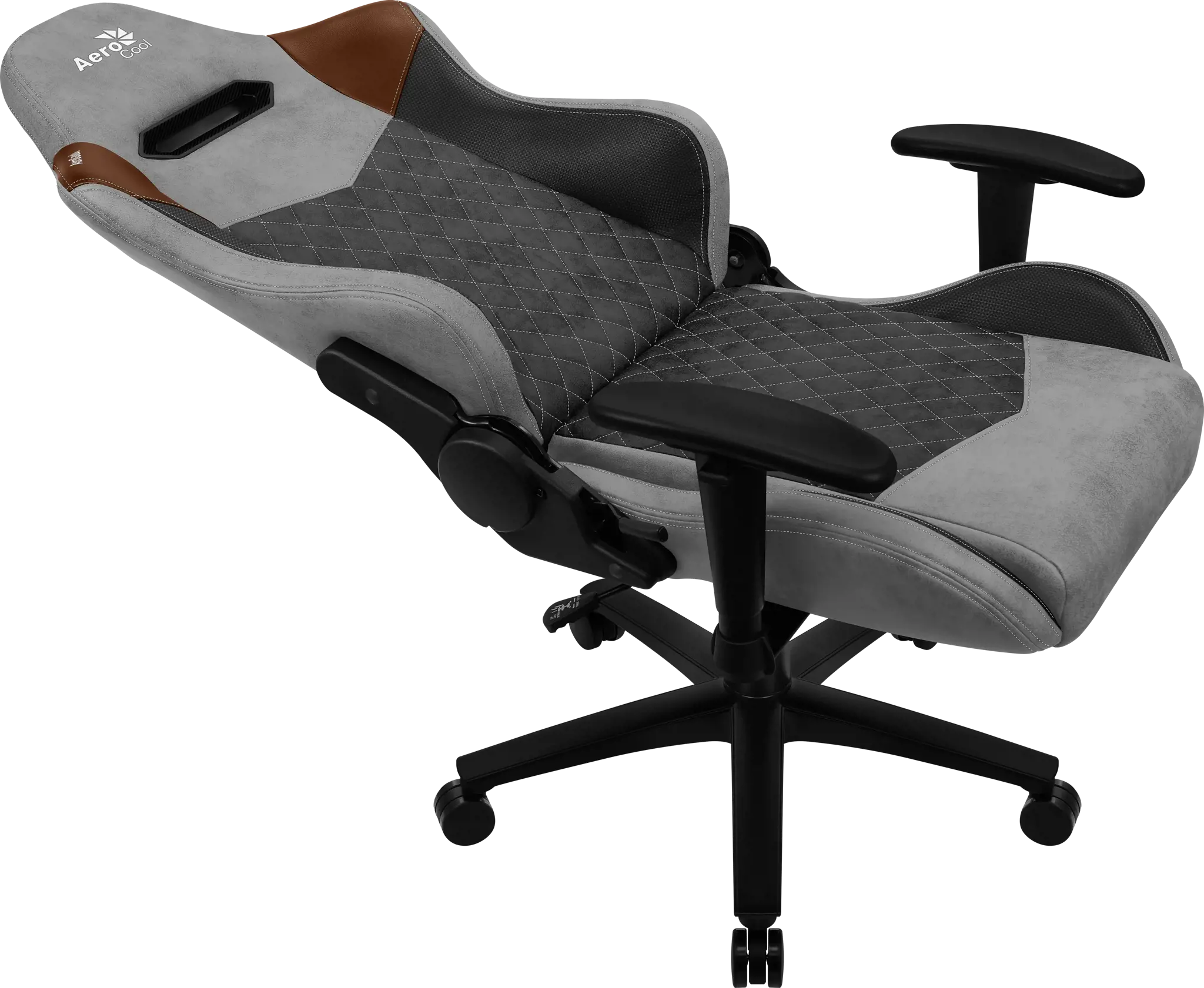 AEROCOOL Duke Tan Grey - Žaidimų kėdė