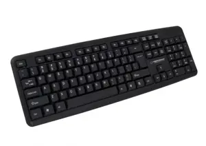 "Esperanza EK134" klaviatūra USB juoda
