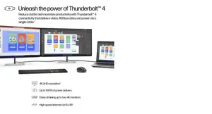 HP Series 7 Pro 31.5 inch 4K Thunderbolt 4 Monitor - 732pk, 80 cm (31.5"), 3840 x 2160 pixels, 4K Ultra HD, 5 ms, Black, Silver