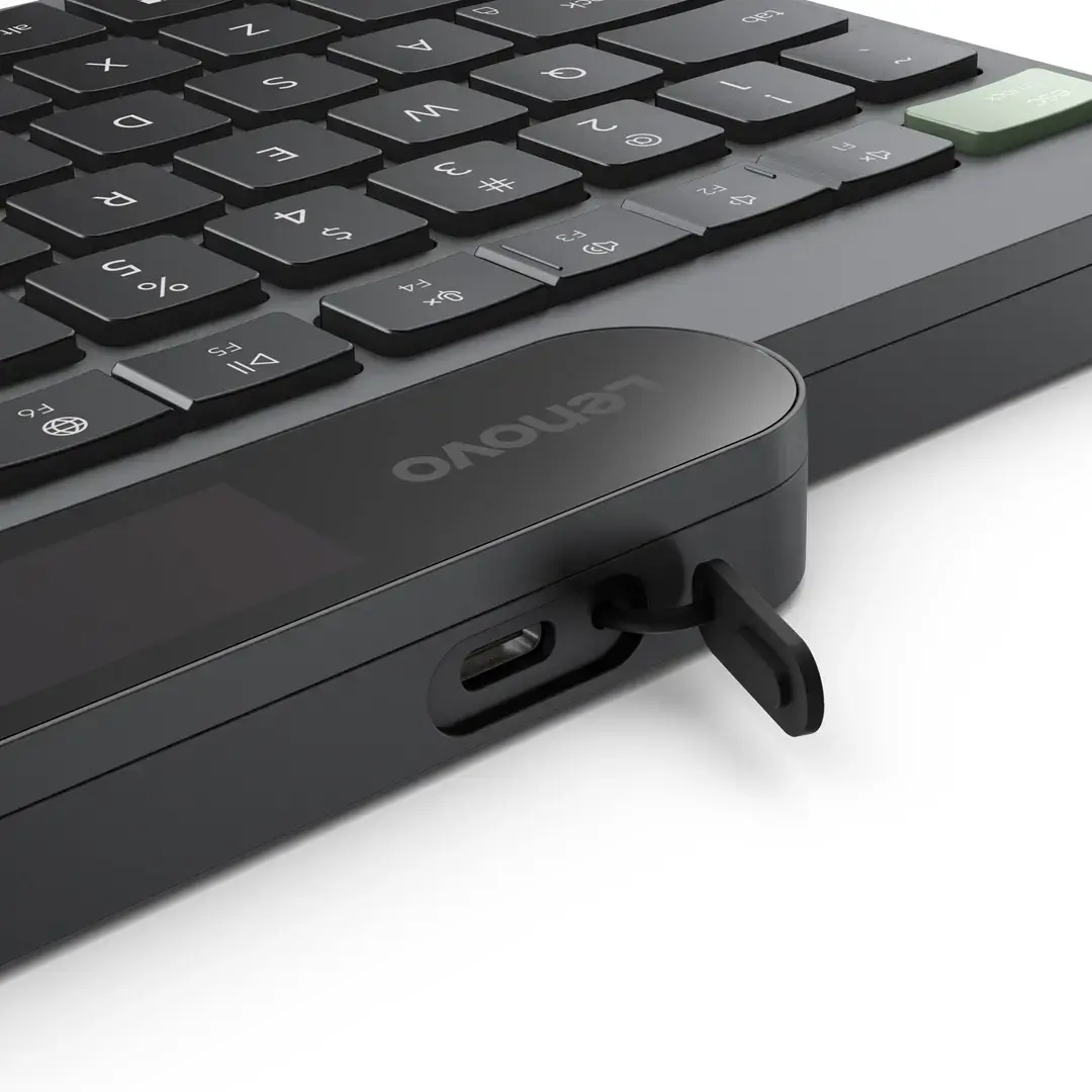 Lenovo 4Y41R69489 keyboard Home/Office Bluetooth US English Black, Green