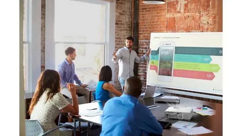 "Epson EB-L260F", 4600 ANSI liumenų, 3LCD, 1080p (1920x1080), 2500000:1, 16:9, 787,4 - 7874 mm (31 - 310")