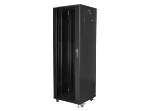 LANBERG FF01-6637-12B laisvai pastatoma spintelė 19 išardomų plokščiųjų pakuočių 37U/600x600 mm, ju…
