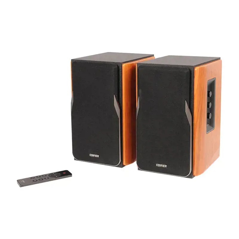 "Edifier" profesionalios knygų lentynos garsiakalbiai R1380DB Brown, "Bluetooth", belaidis ryšys