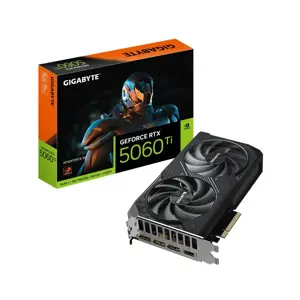 Graphics Card GIGABYTE NVIDIA GeForce RTX 5060 Ti 8 GB GDDR7 128 bit PCIE 5.0 16x GPU 2572 MHz 1xHD…