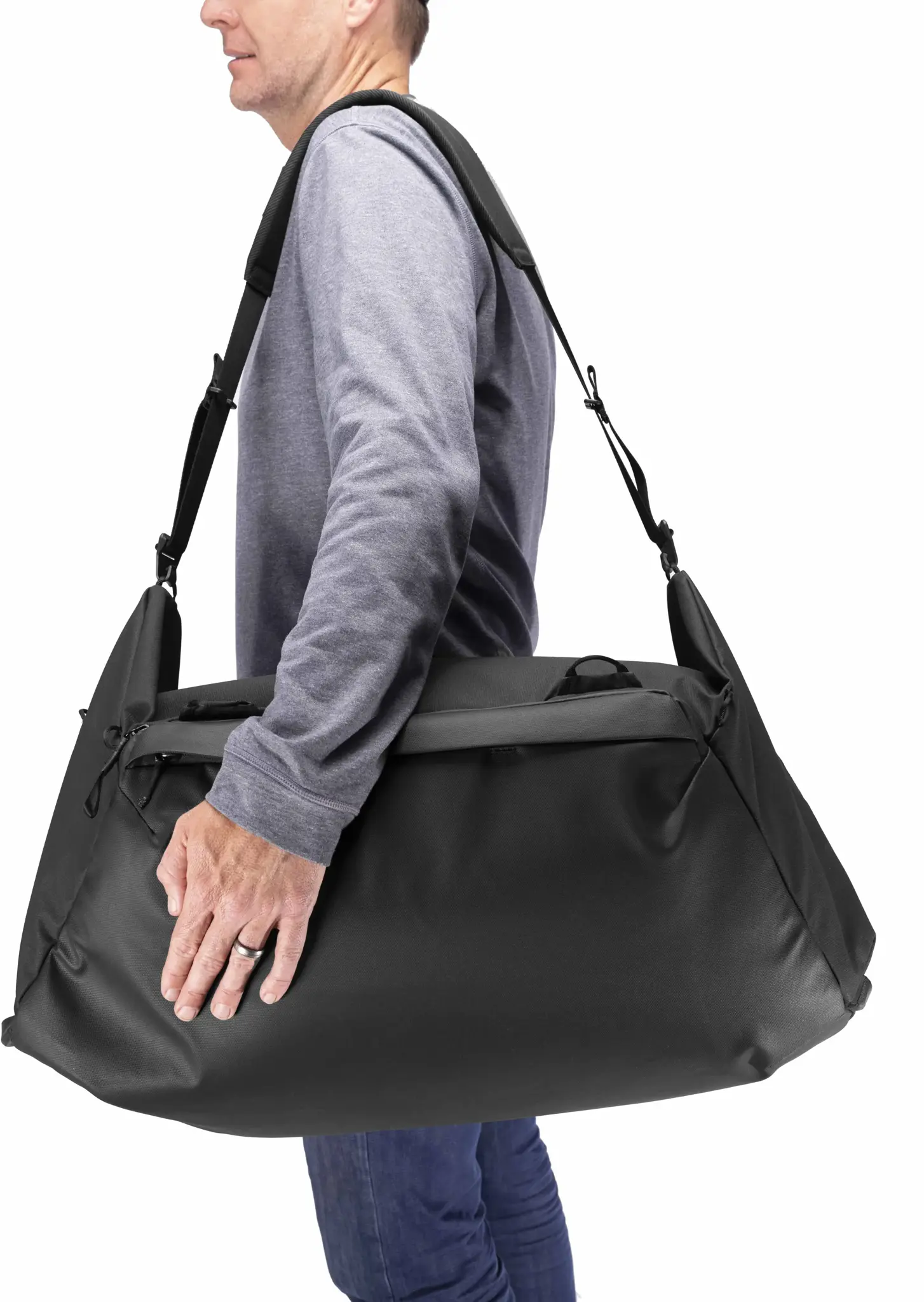 "Peak Design" kelioninė daiktadėžė 65L, juoda