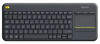 LOGITECH KEYBOARD K400 PLUS WIRELESS TOUCH GREY