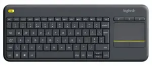 LOGITECH KEYBOARD K400 PLUS WIRELESS TOUCH GREY