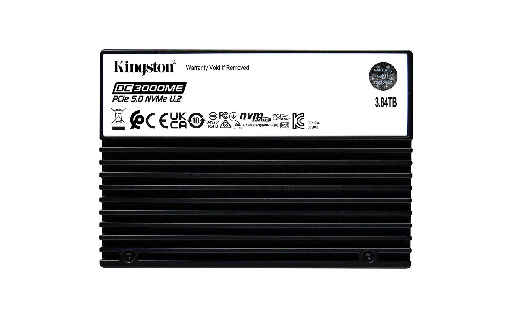 KINGSTON DC3000ME PCIE 5.0 NVME U.2 SSD 3.84TB