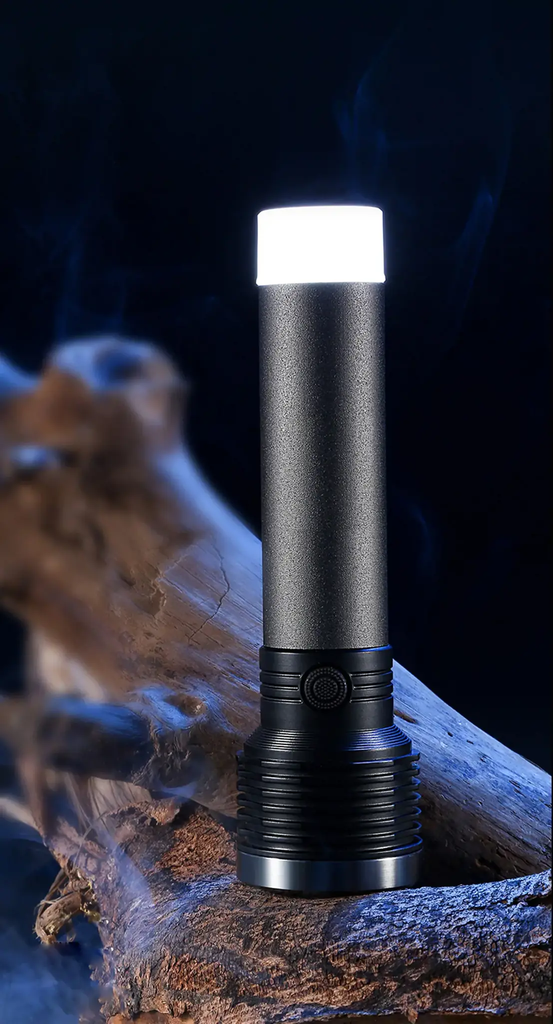 Platininis žibintuvėlis 3W 1200mAh, pilkos spalvos (45772)