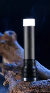 Platininis žibintuvėlis 3W 1200mAh, pilkos spalvos (45772)