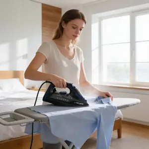 Esperanza EHI012  Steam iron, ceramic soleplate, black, 2600W