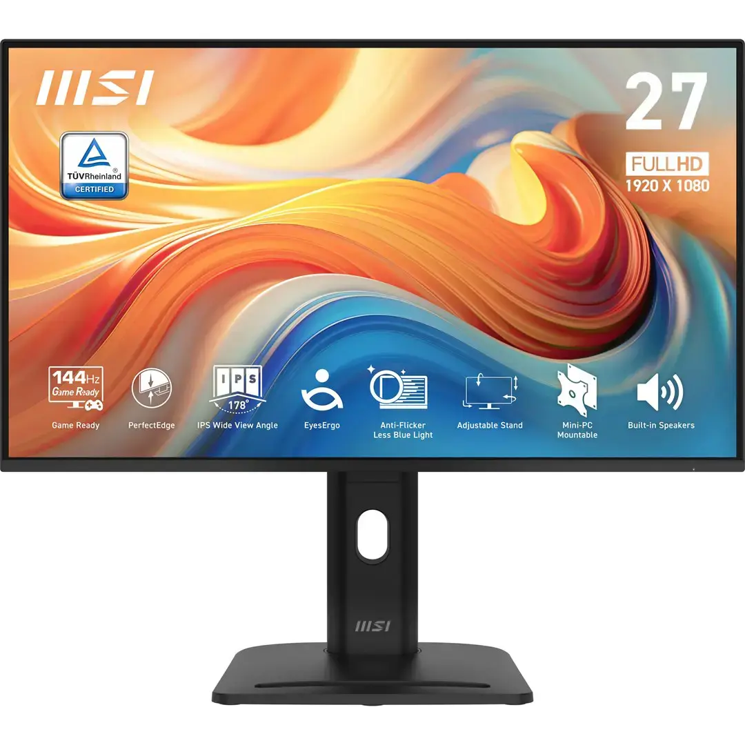 LCD Monitor MSI PRO MP275PG E14 27" Business Panel IPS 16:9 144 Hz 1 ms Speakers PROMP275PGE14