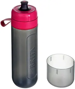 Brita Fill&Go Active, 600 ml, sportinis, juodas, rožinis, plastikinis, suaugusiems, vyras/žmona