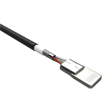 "SILICON POWER" USB - "Lightning" laidas LK15AL 1M PVC Mfi White