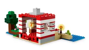 LEGO MINECRAFT 21275 The TNT Jungle House