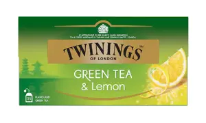 TWININGS Žalioji arbata su citrina 25X1.6g, 40g
