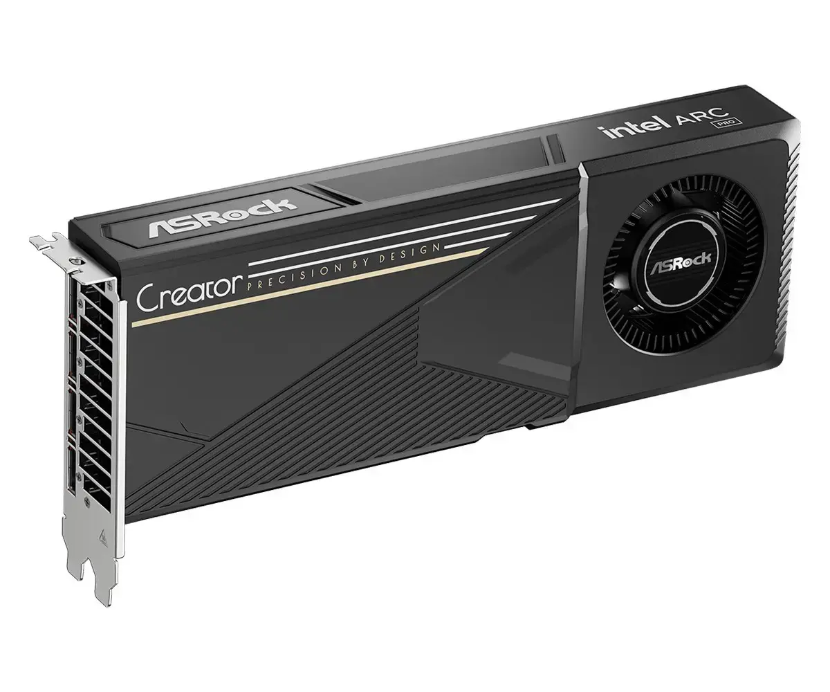 Vaizdo plokštė ASROCK Arc Pro B60 24 GB, GDDR6, B60 CT 24G