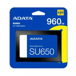 SSD diskas ADATA Ultimate SU650 3D NAND SSD 960 GB, 2.5", Serial ATA III