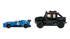 LEGO SPEED CHAMPIONS 77264 Jaguar F-TYPE Project 7 & Land Rover Defender Classic