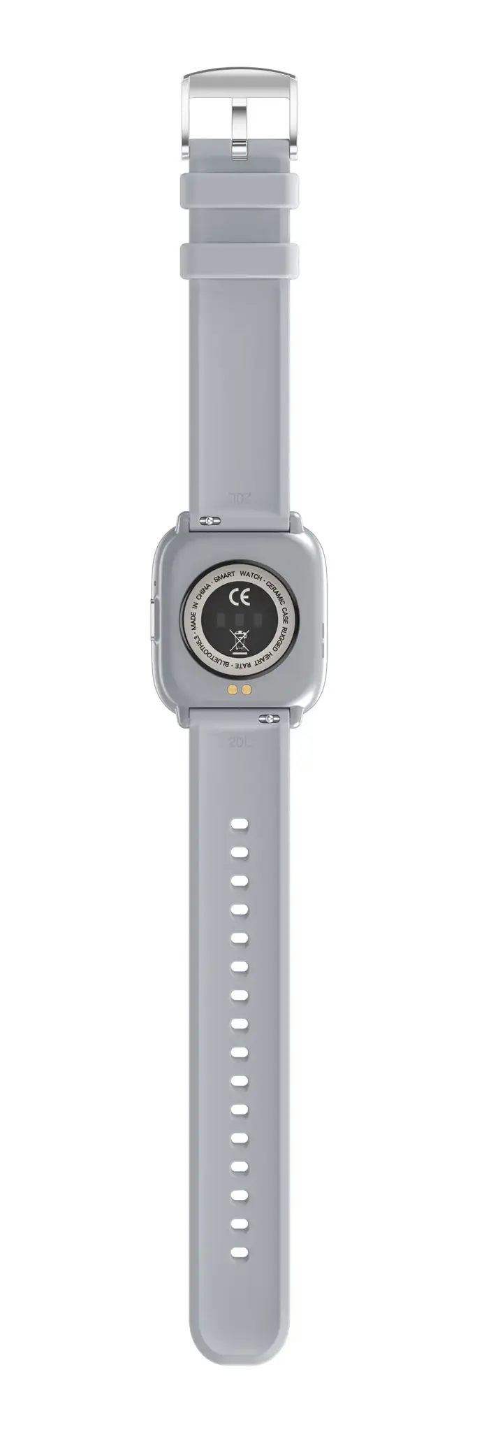myPhone Watch Pastel | Smart watch | AMOLED | 1.75" | Waterproof | Silver Grey