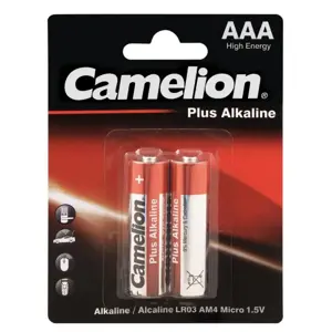 Camelion AAA/LR03, Plus Alkaline, 2 vnt.