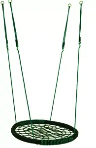 Ešerkšno lizdo sūpynės Oval Green iki 150 kg