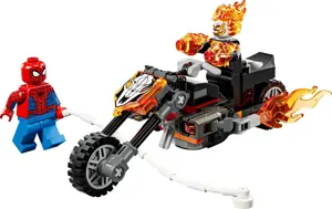 LEGO MARVEL 76335 Spider-Man vs. Ghost Rider Motorcycle