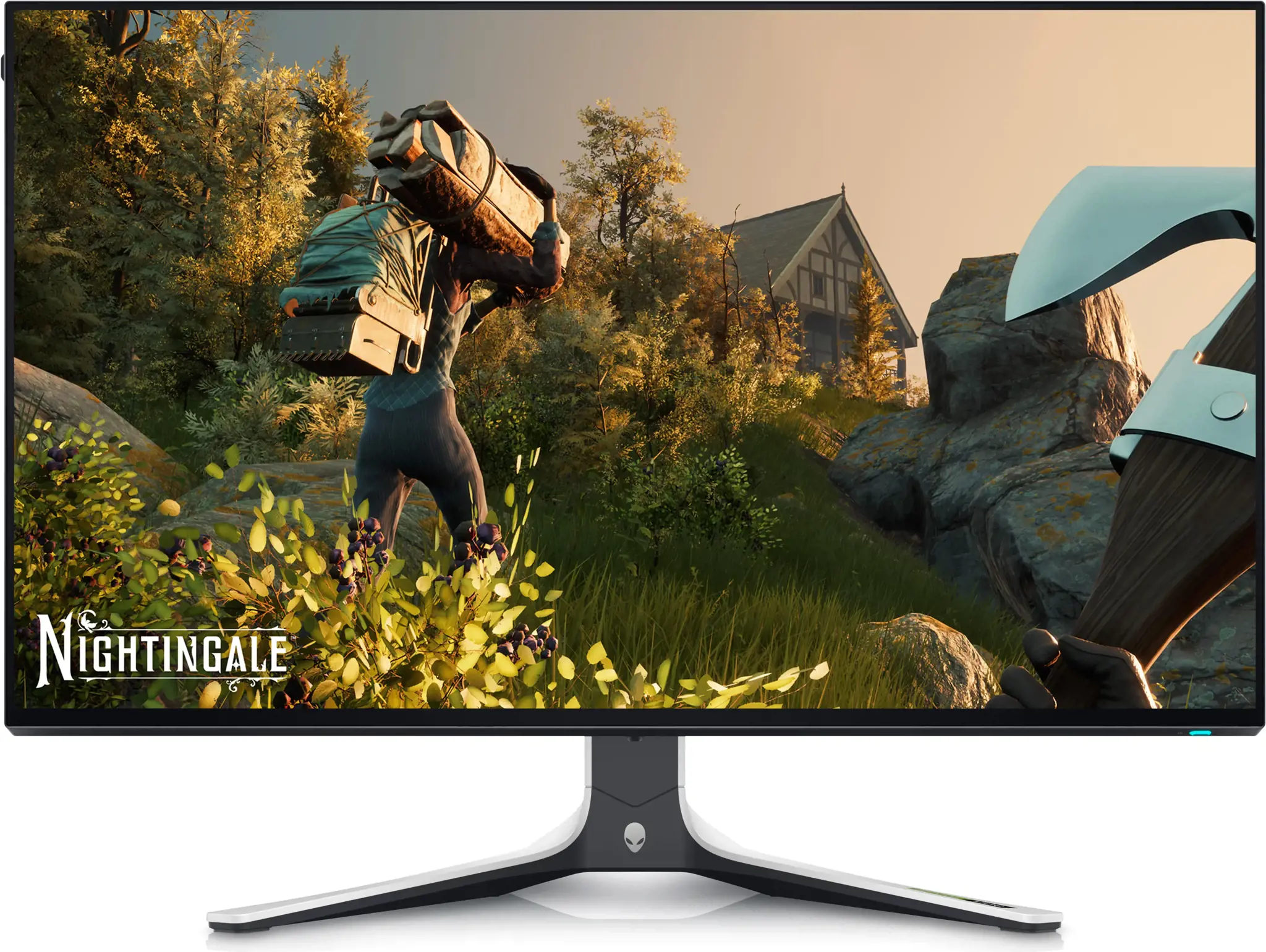 Monitorius Alienware AW2723DF, 68.6 cm (27"), 2560 x 1440 pixels, Quad HD, LCD, 1 ms, Silver
