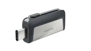 "SanDisk Ultra Dual Drive" USB Type-C atmintinė 64 GB; EAN:619659142056