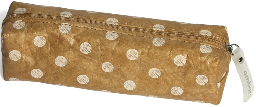 Pencil case Square Pure White Dot