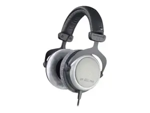 Beyerdynamic DT 880 PRO laidinės ausinės su ausinėmis ir juosta muzikai Juoda, sidabrinė