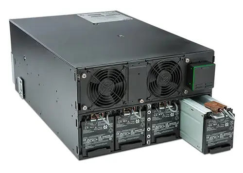 "APC Smart-UPS On-Line", dvigubos konversijos (internetinis), 8 kVA, 8000 W, sinusinis, 100 V, 476 V