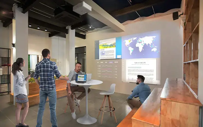 "Epson EB-L530U", 5200 ANSI liumenų, 3LCD, WUXGA (1920x1200), 2500000:1, 16:10, 1270-1700 mm (50-500")