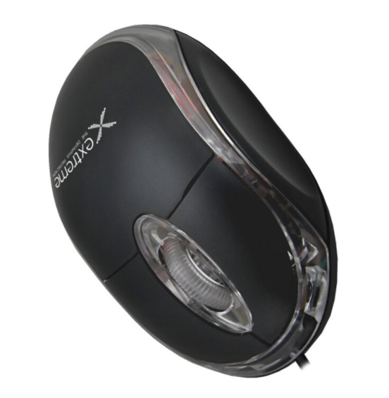 EXTREME XM102K CAMILLE 3D WIRED OPTICAL MOUSE USB BLACK