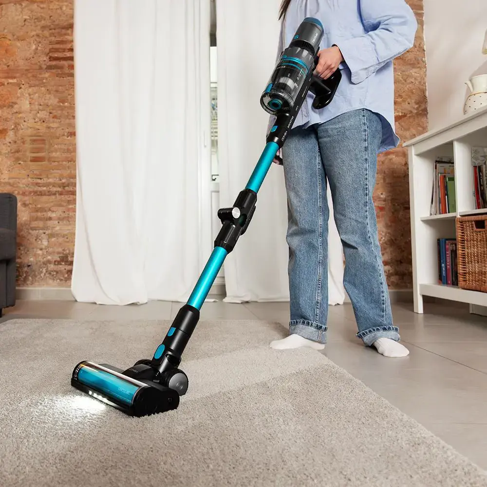 Cecotec Vacuum cleaner | Conga Rockstar 2500 Thunder Pet Flex | Corded operating | 400 W | 33.6 V | Operating time (max) 65 min | Black/Blue