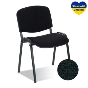 Lankytojų kėdė NOWY STYL ISO, EF019, juoda sp.