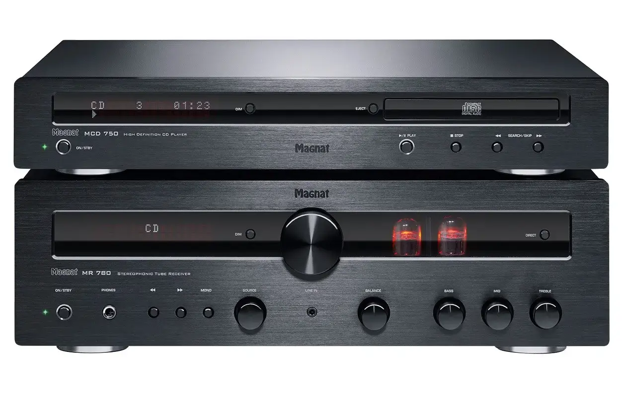 MAGNAT MR 780 hibridinis stereofoninis stiprintuvas Juodas