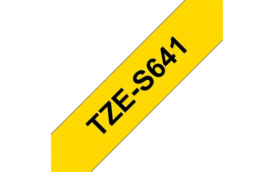 Brother TZE-S641, Black on yellow, TZ, China, 5 year(s), Brother, P-Touch PT-1830, 1950, 2030, 2100, 2430, 2470, 2700, 2730, 7600, 9700, 9800, E300, H300