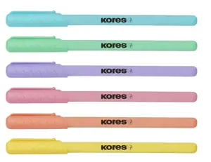 Tušinukai KORES K1-M,  6 spalvų rinkinys