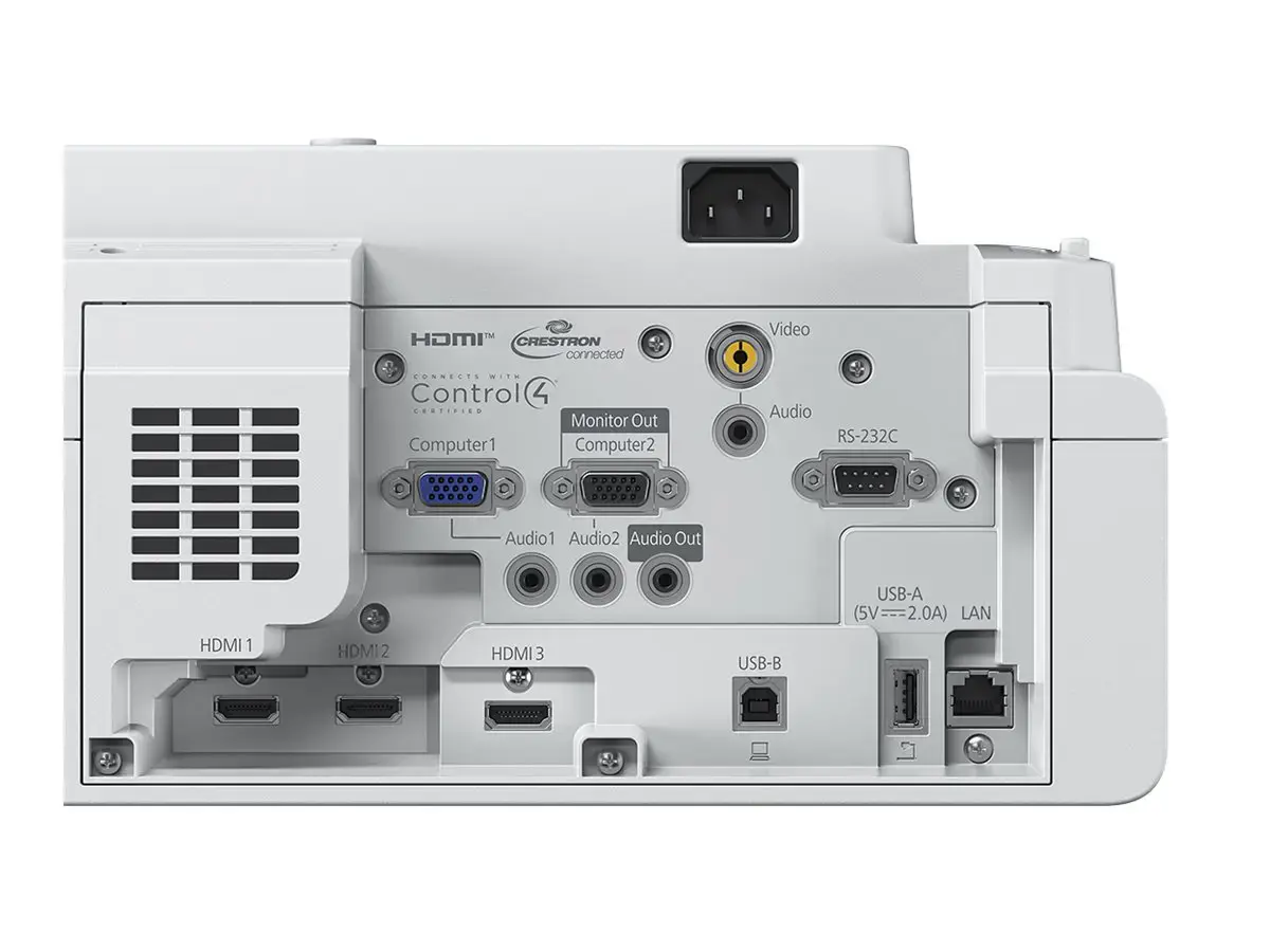 "Epson EB-760W", 4100 ANSI liumenų, 3LCD, 1080p (1920x1080), 2500000:1, 16:10, 1524-3810 mm (60-150")
