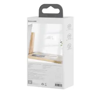 "Baseus" kabelių rinkinys (USB - Lightining 2 vnt.). greitas įkrovimas 1,5 m (baltas)