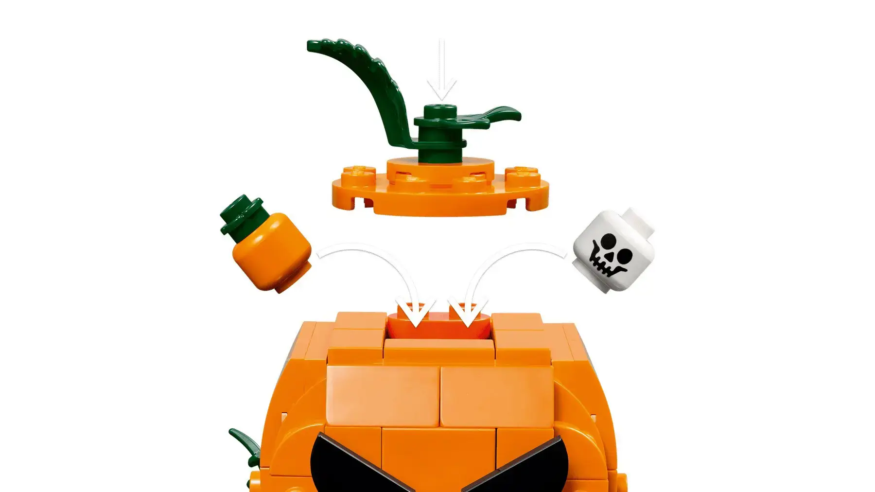 LEGO 40822 Jack-O'-Lantern Pickup Truck