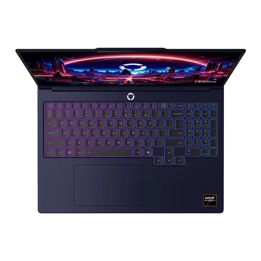 Lenovo Legion 7 16AGP11 Ryzen AI 7 450 16-inch WQXGA OLED 240Hz 500 nits LBL Glossy 32GB LPDDR5X-8533 1TB SSD GeForce RTX 5060 8GB 5.0MP camera + IR 84Wh Windows 11 Pro Nebula