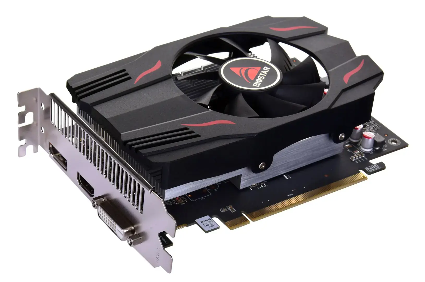 Vaizdo plokštė BIOSTAR Radeon RX 550 4 GB, GDDR5, VA5505RF41