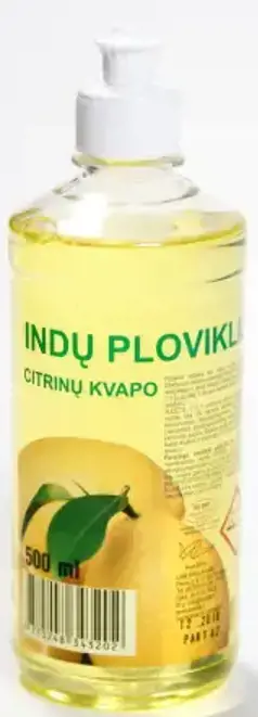 Indų ploviklis, citrinų kvapo, 500ml